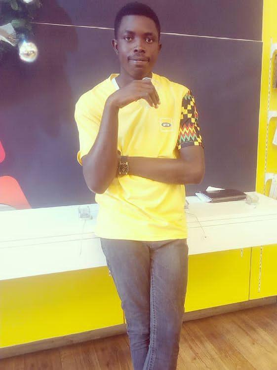 Terry Agbenyo as MTN Ghana Fiberoptic Technician since 2016